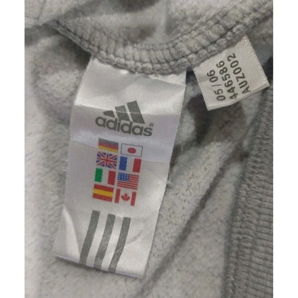 Adidas Hoops Phys. Ed. Hoodie Sweatshirt Gray Adult Size XL